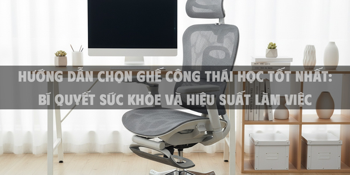 Hướng Dẫn Chọn Ghế Công Thái Học Tốt Nhất Năm 2025: Bí Quyết Sức Khỏe Và Hiệu Suất Làm Việc