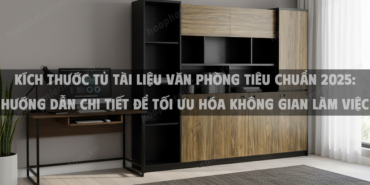 Kích Thước Tủ Tài Liệu Văn Phòng Tiêu Chuẩn 2025: Hướng Dẫn Chi Tiết Để Tối Ưu Hóa Không Gian Làm Việc