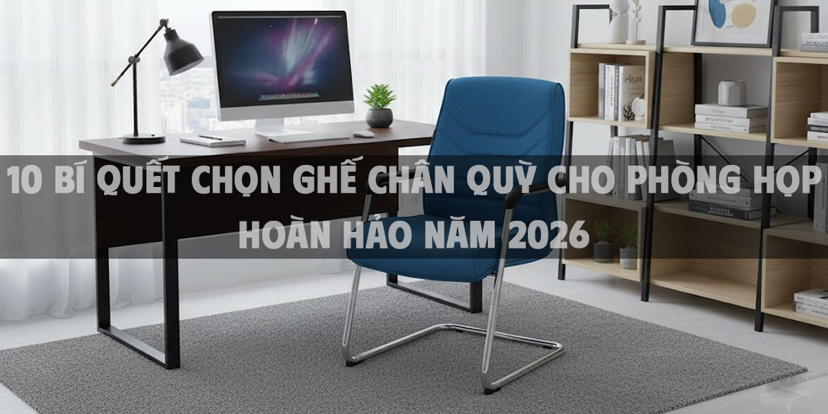 10 Bí Quết Chọn Ghế Chân Quỳ Cho Phòng Họp Hoàn Hảo Năm 2026