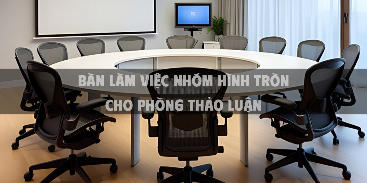 Bàn Làm Việc Nhóm Hình Tròn Cho Phòng Thảo Luận – Giải Pháp Tối Ưu Hóa Cộng Tác Văn Phòng Hiện Đại