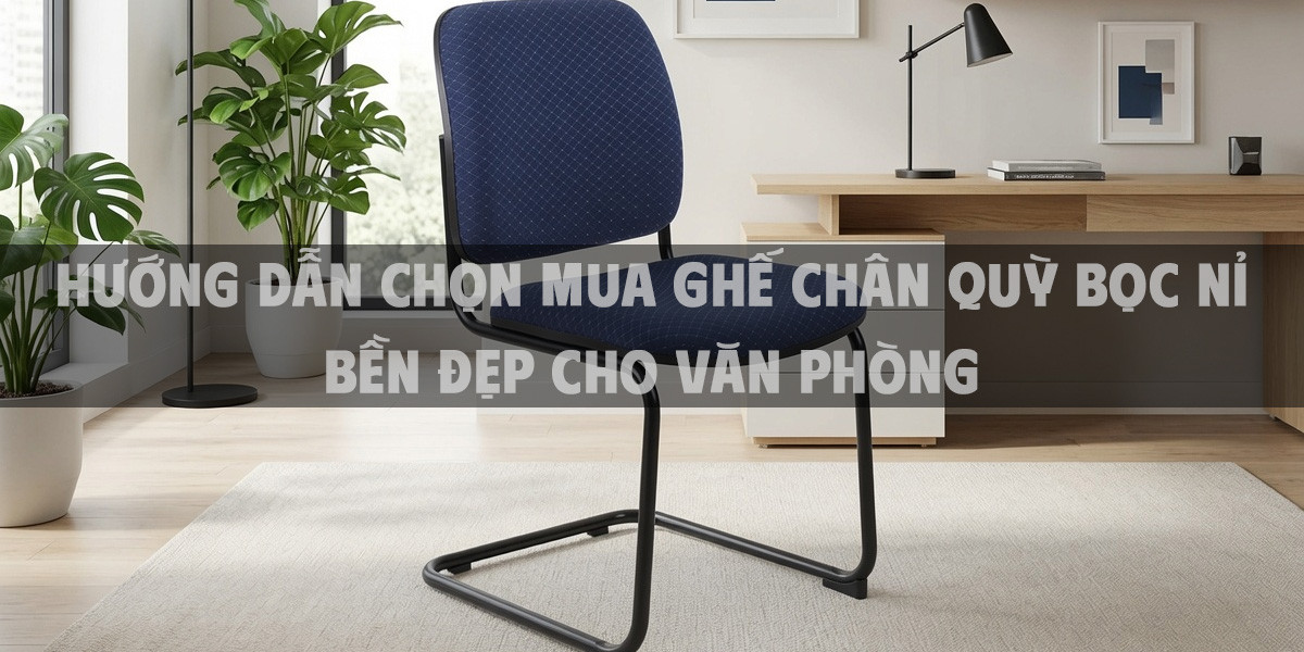 Hướng dẫn chọn mua ghế chân quỳ bọc nỉ bền đẹp cho văn phòng